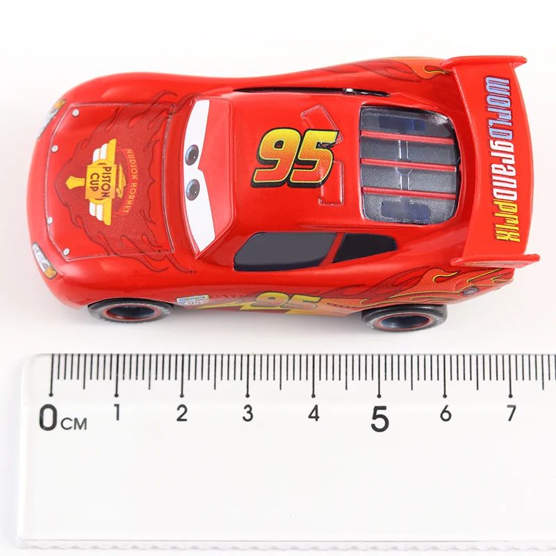 Disney Pixar Racing 3 1 Toy Lightning McQueen Jackson Storm Chick Hicks Mack Truck Collection Die Metal Model kids Gift